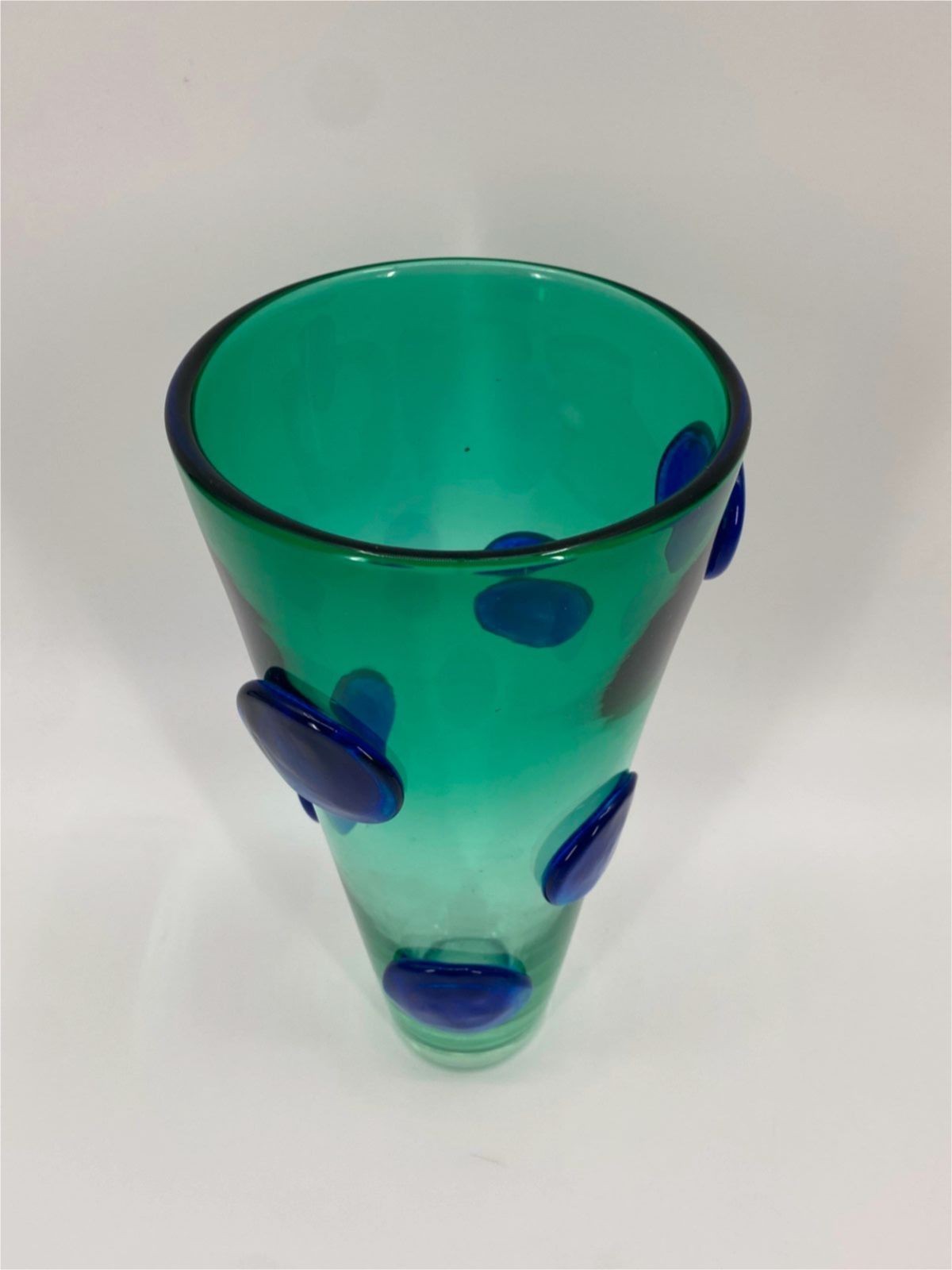 *SELTENE BLUMENVASE BRITISH STUDIO GLASS SIMON MOORE