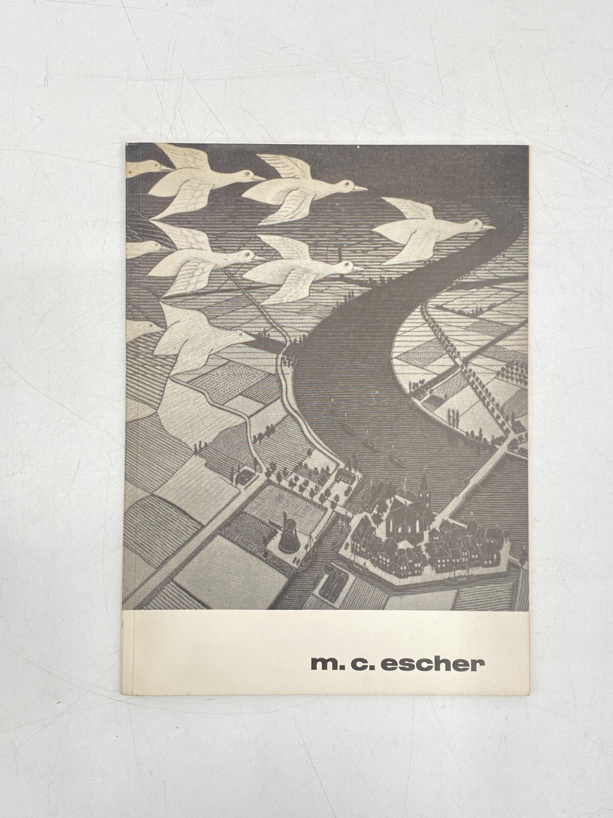 *  AUSSTELLUNGSKATALOG M. C. ESCHER STEDELIJK 1954 LITHOGRAFIE AMSTERDAM