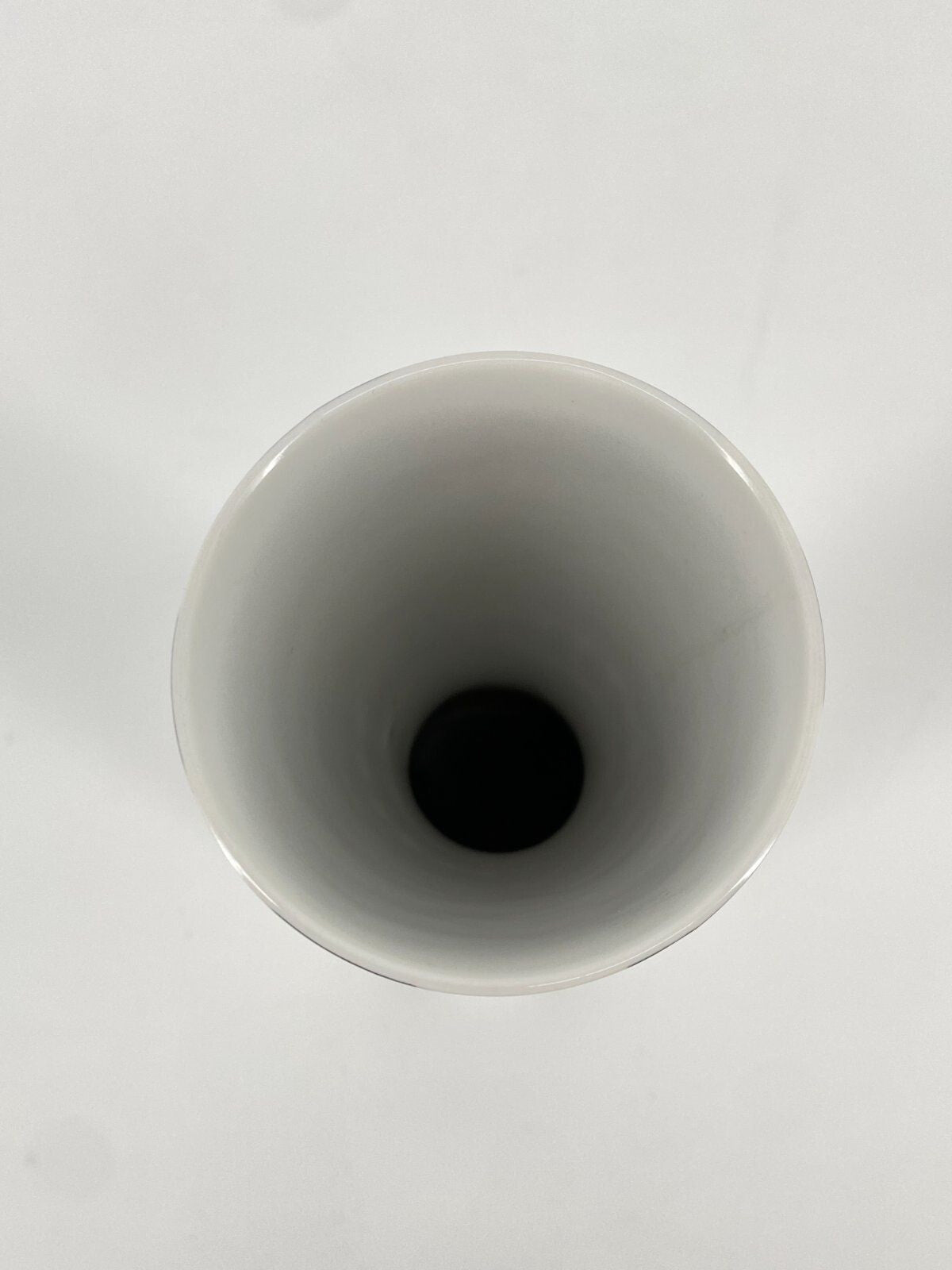 * VASE ZEH SCHERZER PORZELLAN MID CENTURY SCHWARZ WEIß 50ER 60ER