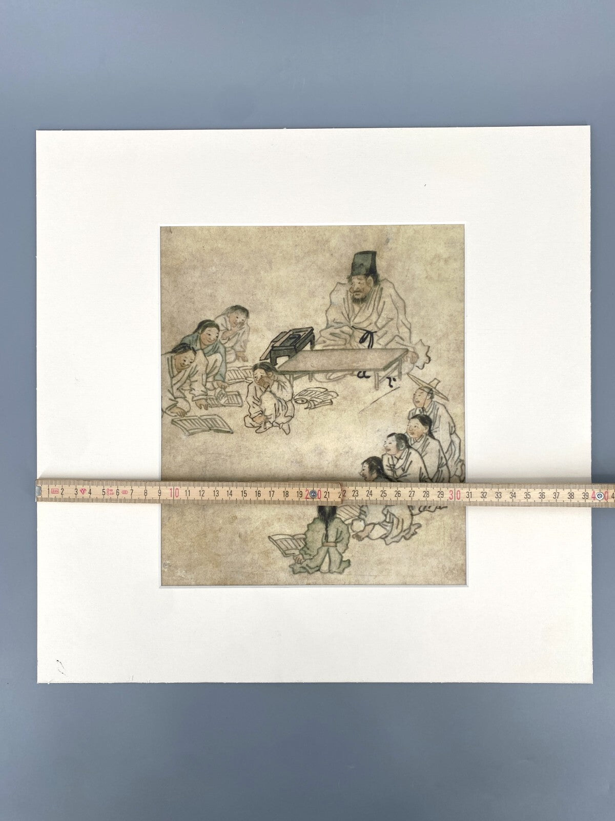 * FAKSIMILE KIM HONG DO SEODANG DORFSCHULE KOREANISCHE KUNST KUNSTDRUCK