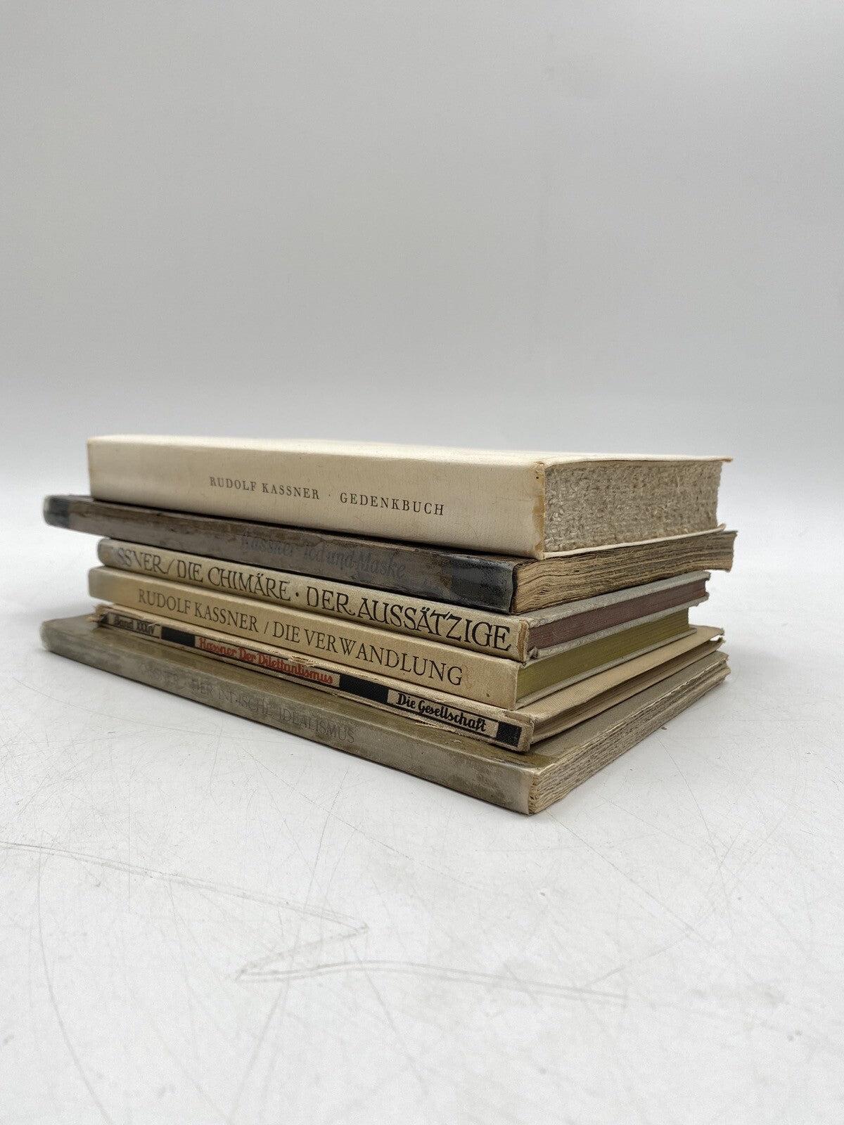 * 24 BÜCHER RUDOLF KASSNER BUCH KONVOLUT SAMMLUNG UNTERSCHRIFT
