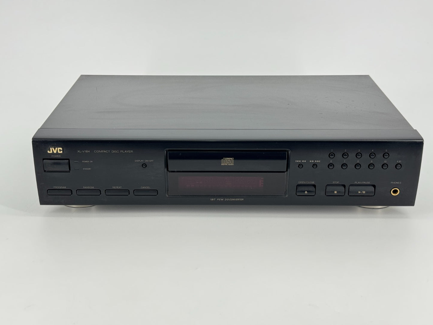 CD PLAYER JVC XL V 184 SCHWARZ 1990ER VINTAGE