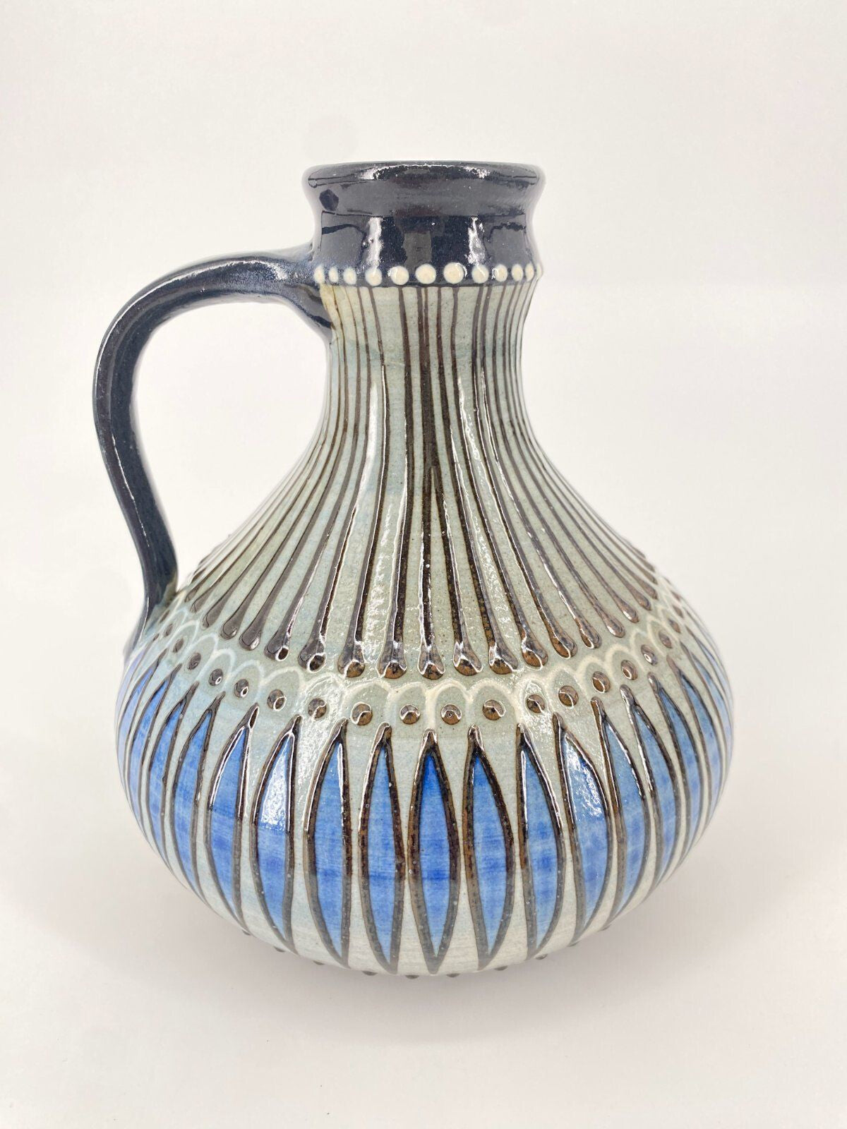 * VASE KRUG KERAMIK VEB LAUSITZER KERAMIK KAMENZ MID CENTURY