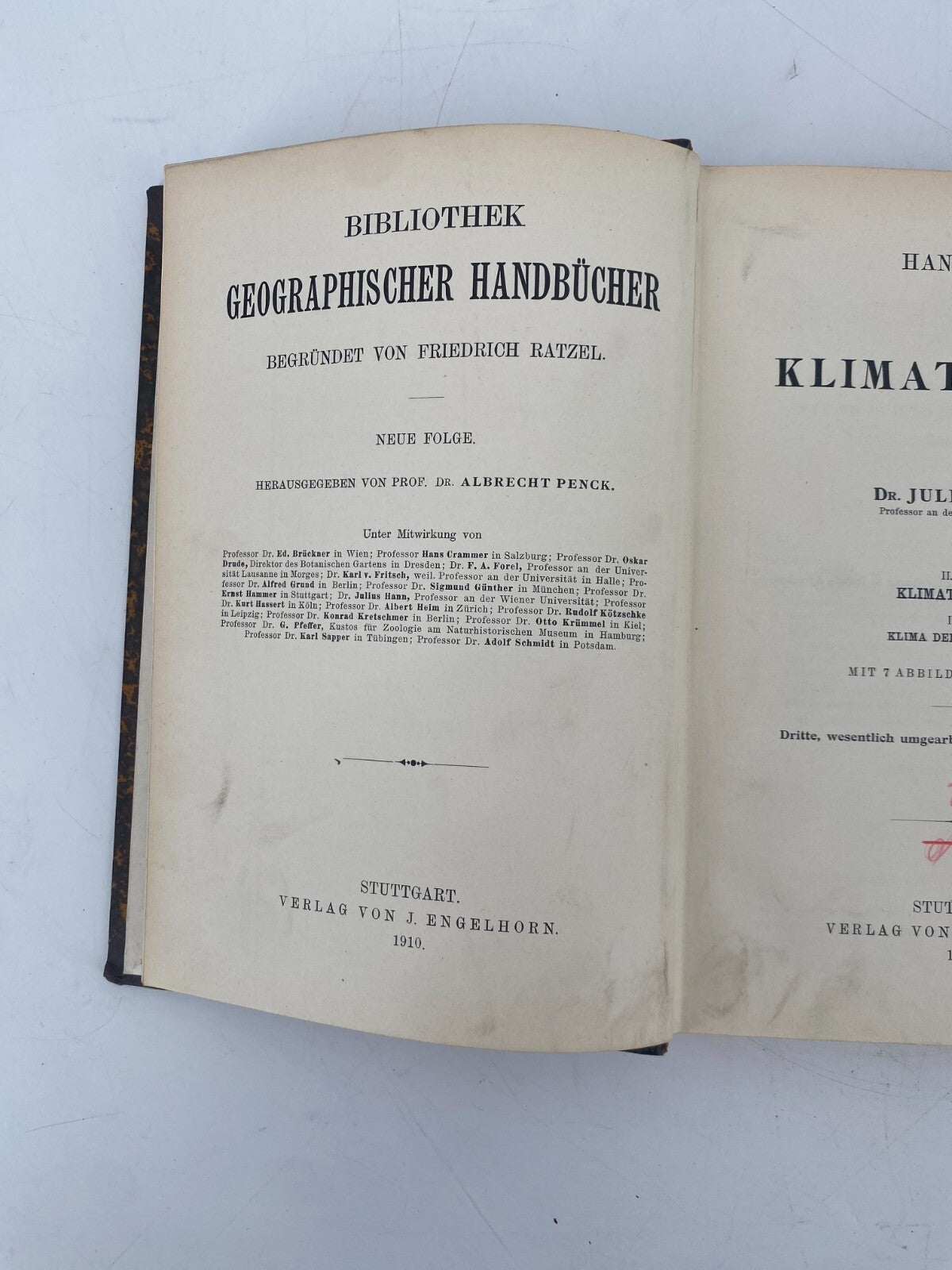 * 2# HANDBUCH DER KLIMATOLOGIE I JULIUS HANN ALLGEMEINE KLIMALEHRE ANTIK