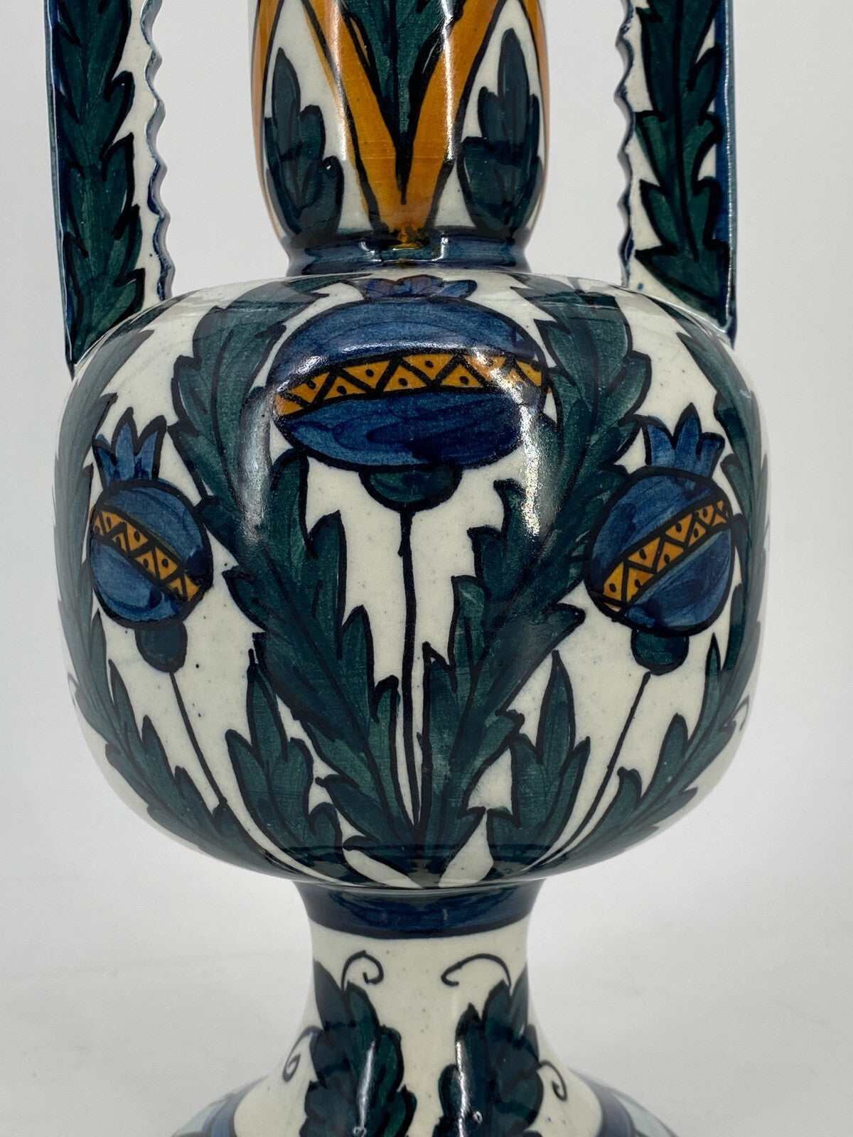 * VASE KRUG KERAMIK PASTA REGALIS HANDPAINTED IN SPAIN SPANIEN VINTAGE