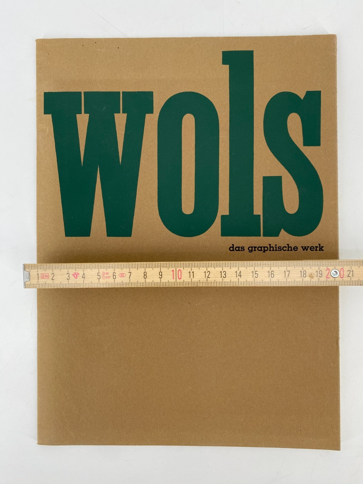 * WOLS DAS GRAPHISCHE WERK BUCH 1959 GALERIE DER SPIEGEL WILL GROHMANN RARITÄT