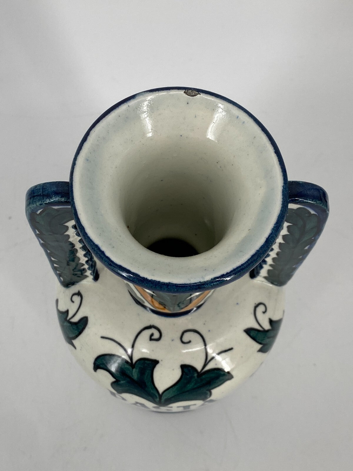 * VASE KRUG KERAMIK PASTA REGALIS HANDPAINTED IN SPAIN SPANIEN VINTAGE