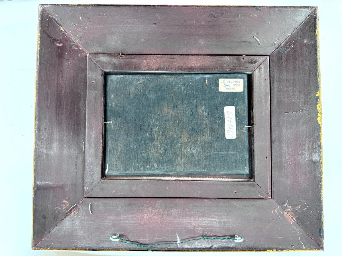 ÖLGEMÄLDE WANDBILD BILD HOLZ EDUARD BOEHM ENTEN 19. JH ALPEN