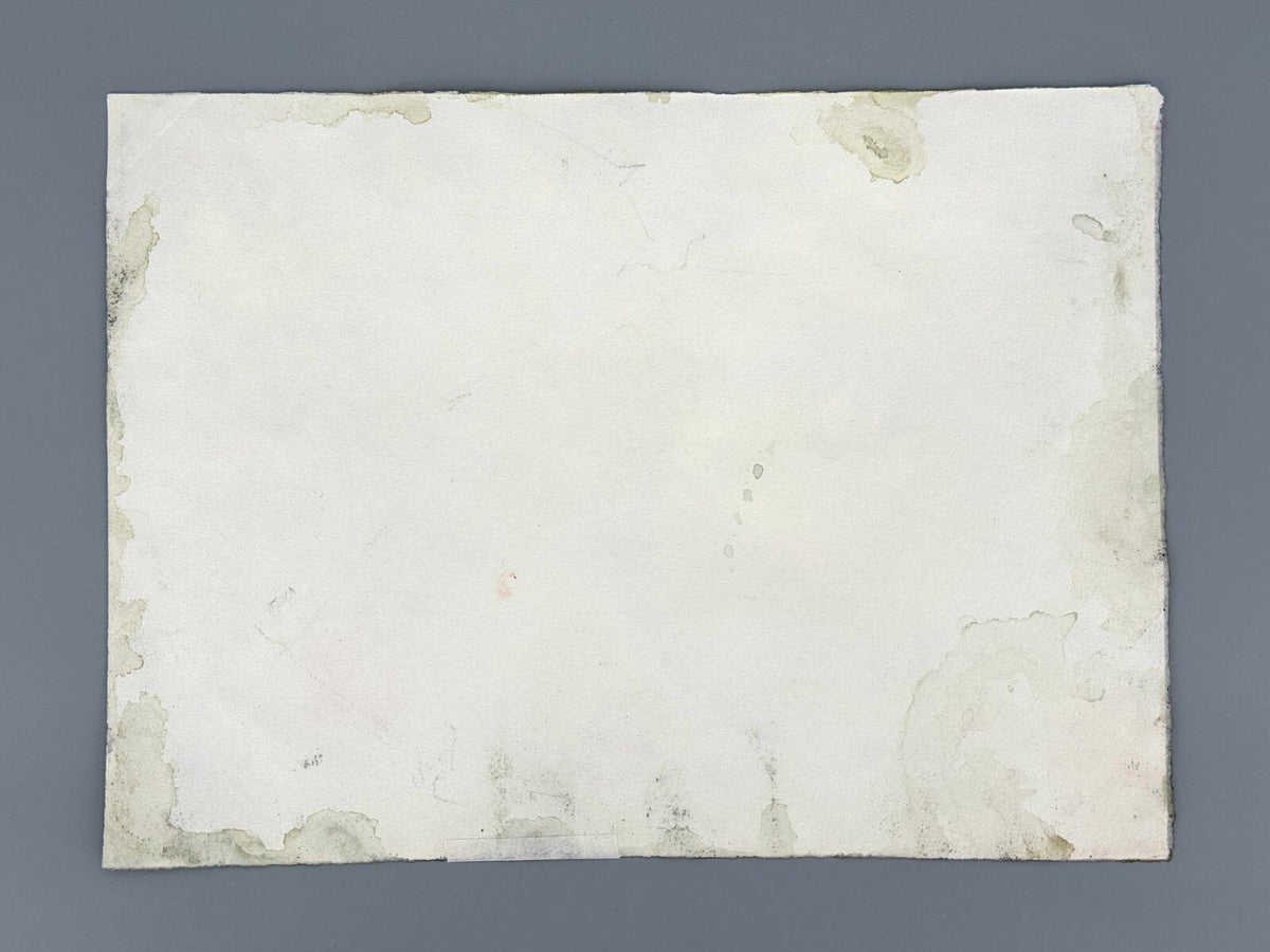*PASTELLGEMÄLDE HELENA GEESE WEIßE SEEROSE 1990 SIGNIERT IMPRESSIONISTISCH