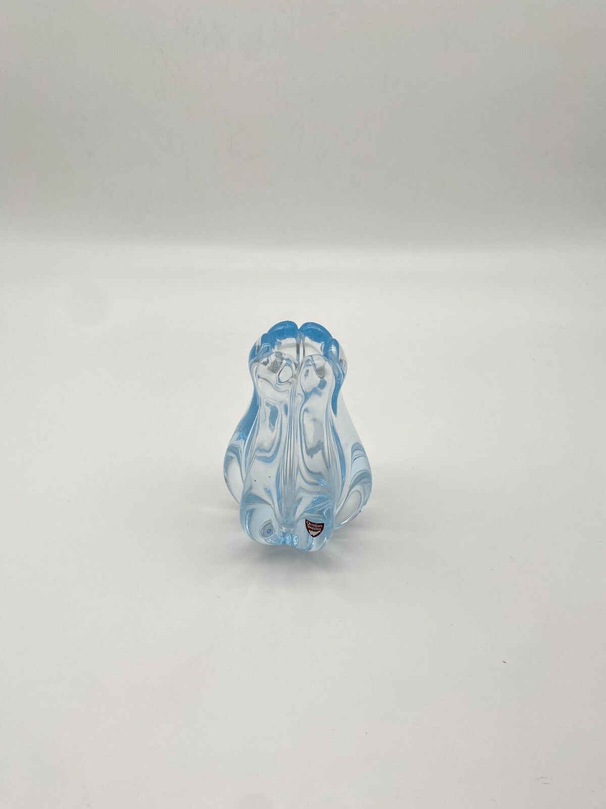 VICKE LINDSTRAND ORREFORS 2251/2 STELLA SOLARIS VASE CRYSTAL GLAS VINTAGE 40er
