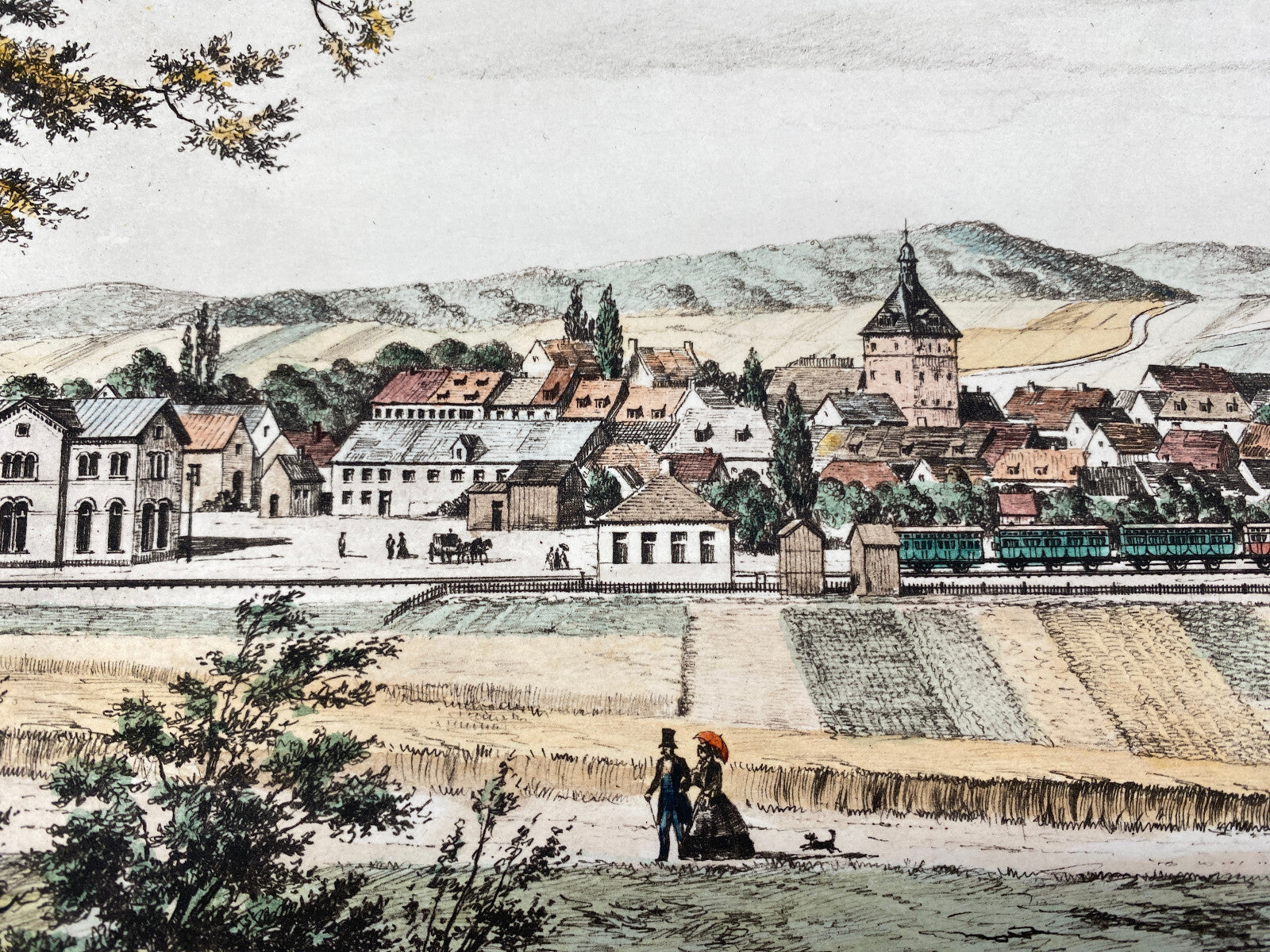 DEUTSCHER KÜNSTLER HEINZ WEHLISCH FARBRADIERUNG SALZGITTER 1857 HANDSIGNIERT