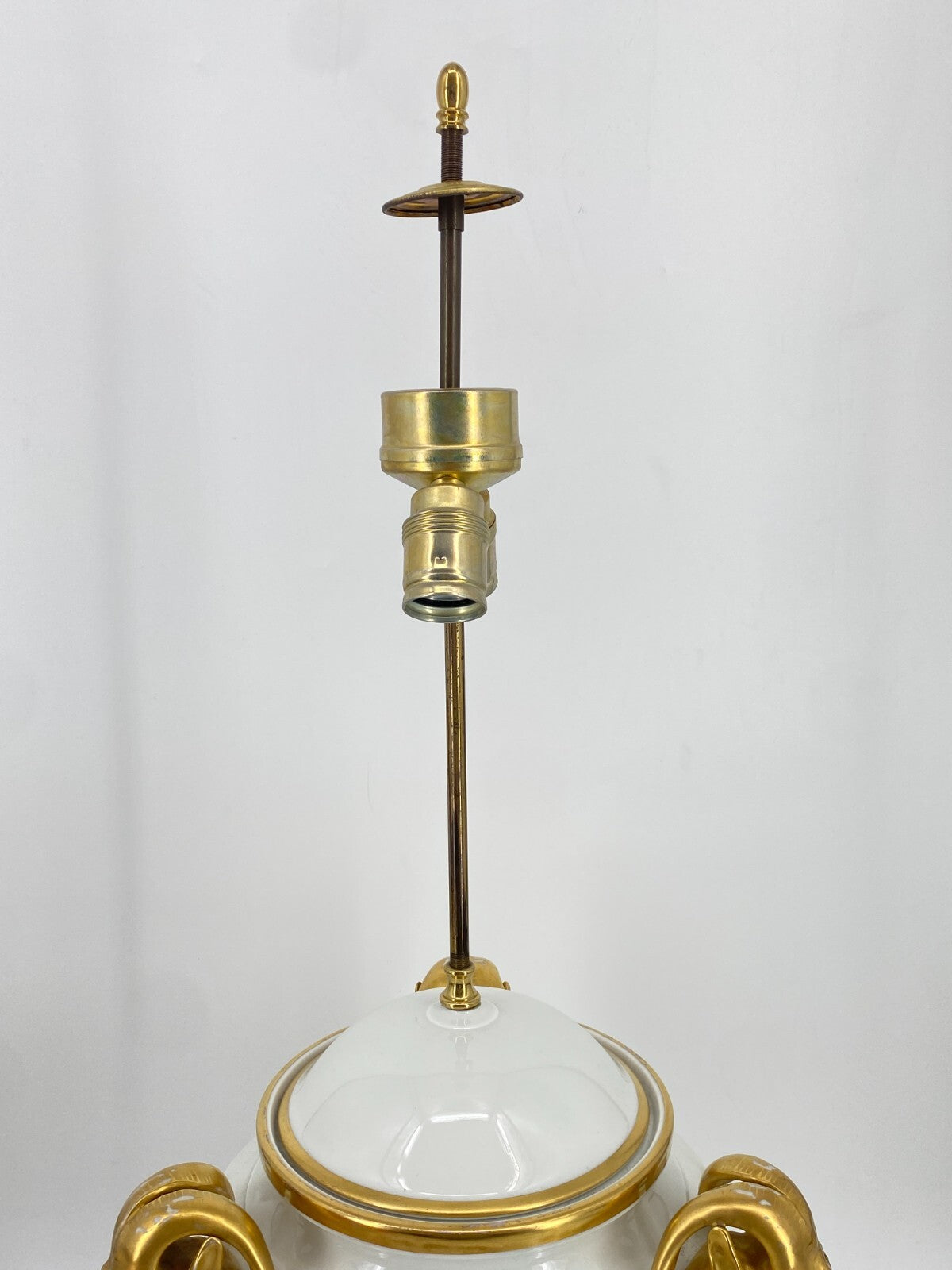 * TISCHLAMPE PORZELLAN LAMPE URNEN VASE WIDDERKOPF ROSENTHAL ANTIK