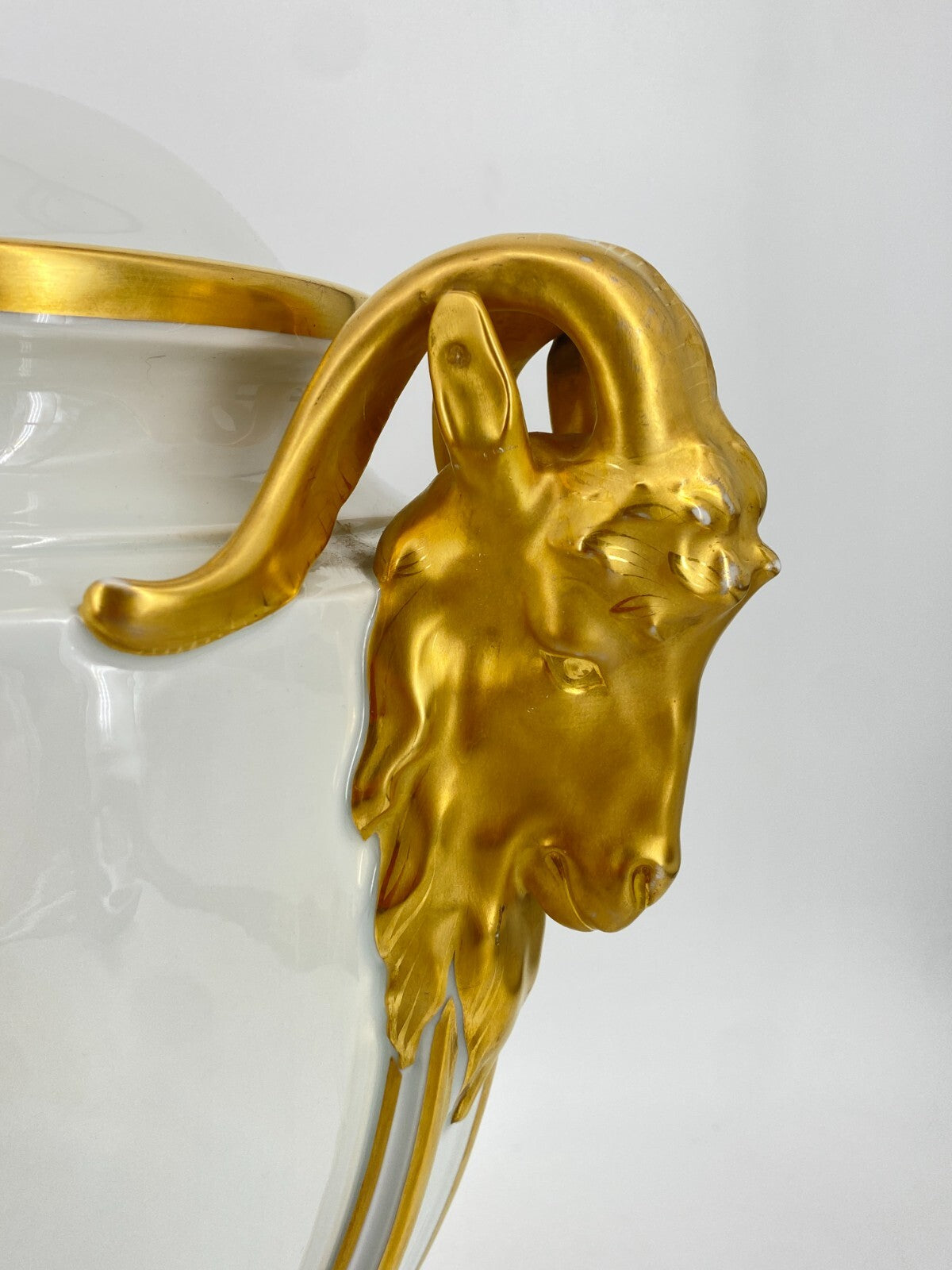 * TISCHLAMPE PORZELLAN LAMPE URNEN VASE WIDDERKOPF ROSENTHAL ANTIK