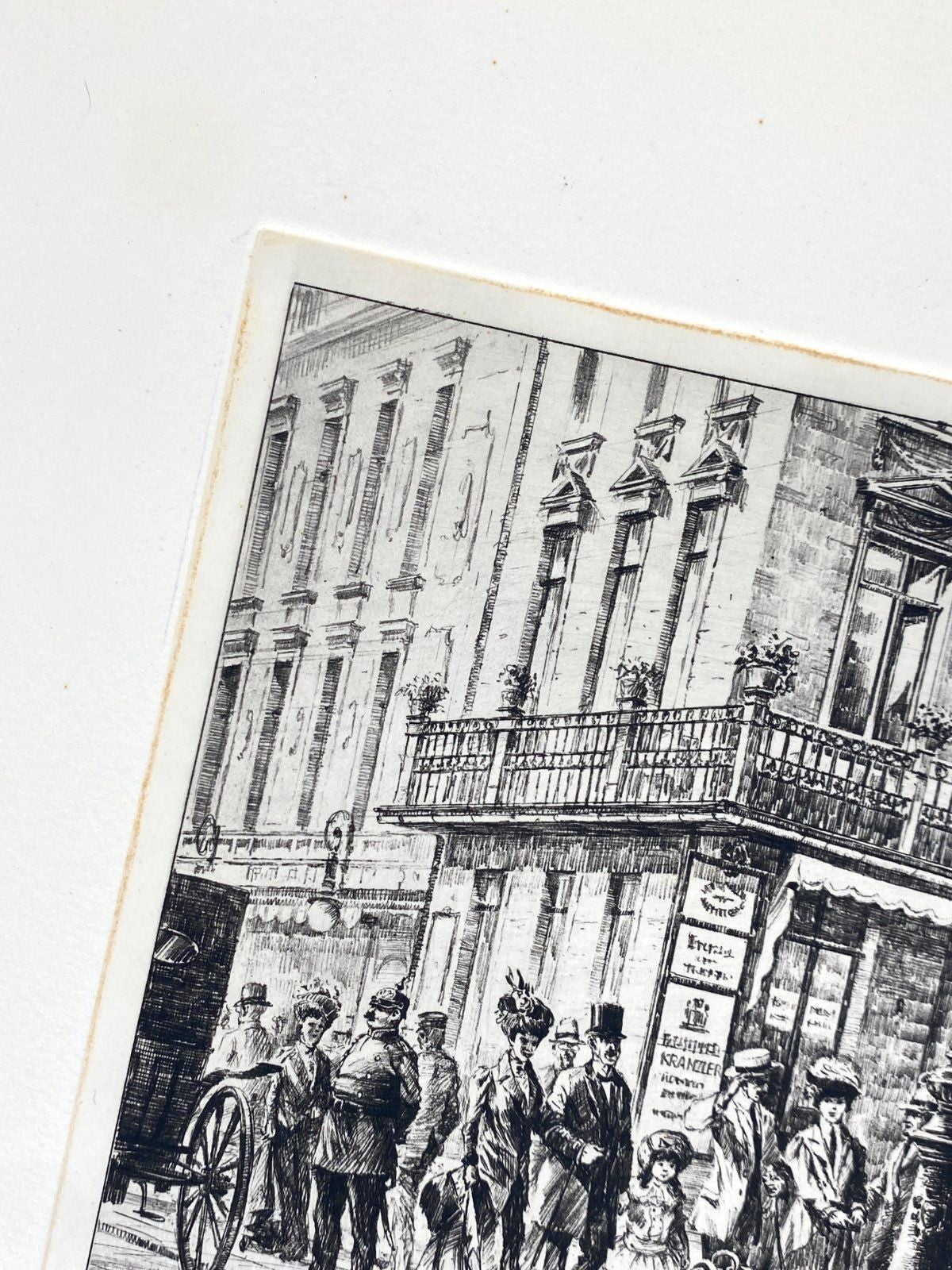 *1v6 HEINZ WEHLISCH LITHOGRAFIE BERLIN AUTOMOBIL RENAULT 1912