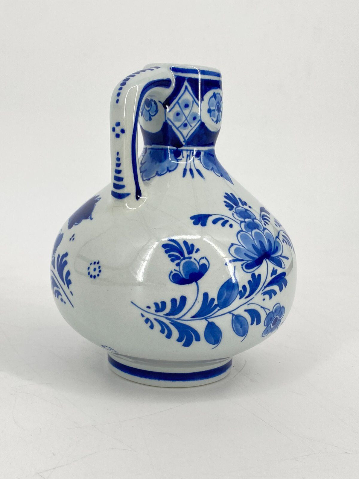 * VASE HENKEL KRUG DELFTER BLAU DELFT DE PORCELEYNE FLES VINTAGE