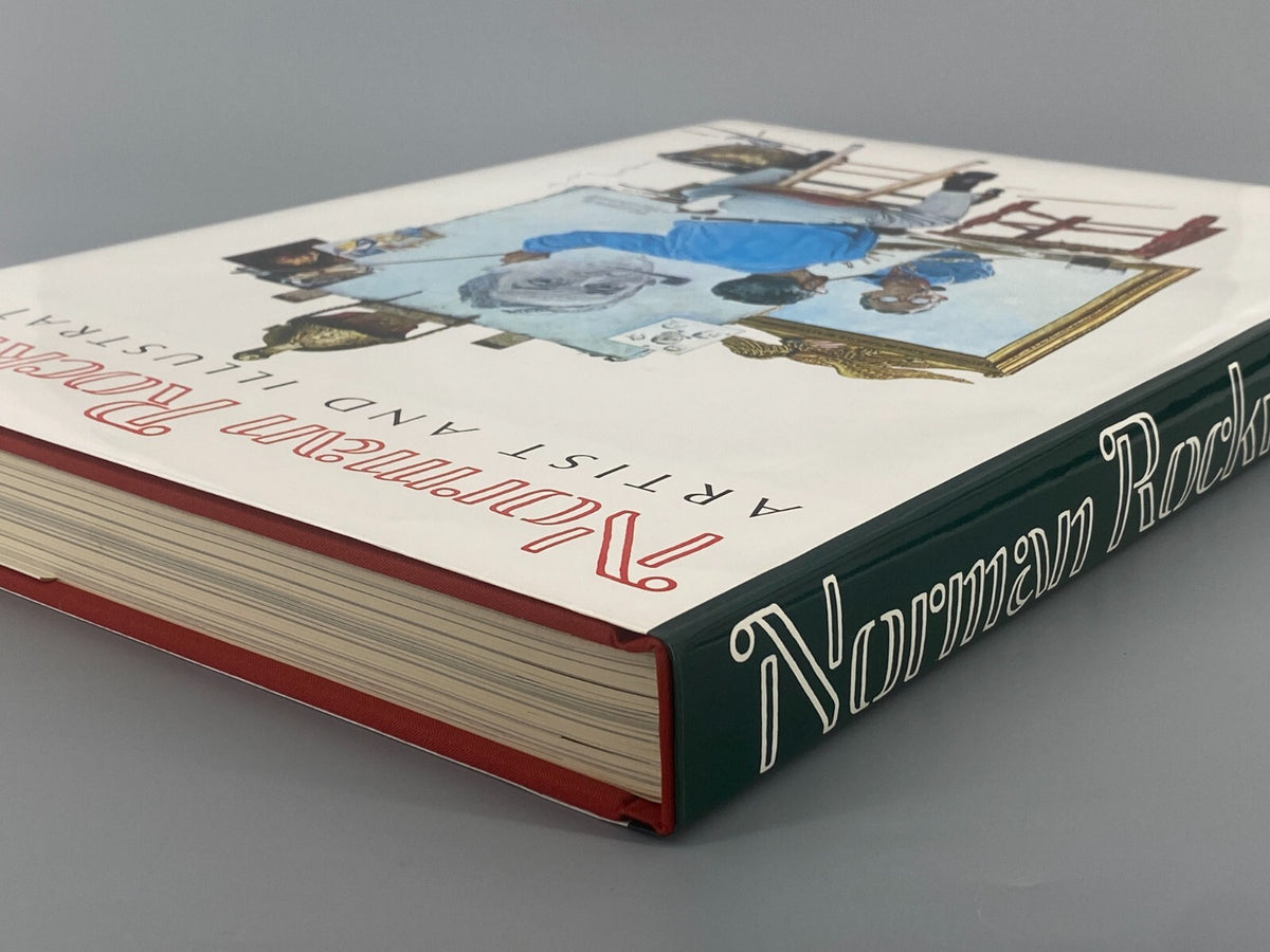 *BUCH KÜNSTLER NORMAN ROCKWELL BUECHNER GROßFORMAT NEW YORK 1983 US MONOGRAPHIE