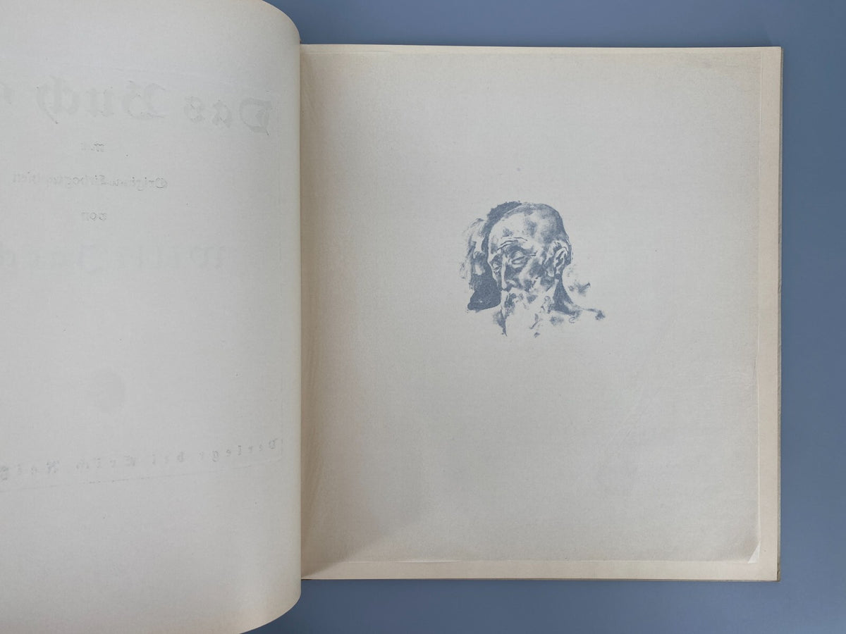 * DAS BUCH HIOB ORIGINAL LITHOGRAPHIEN WILLI JAECKEL 1917 NUMMERIERT 167
