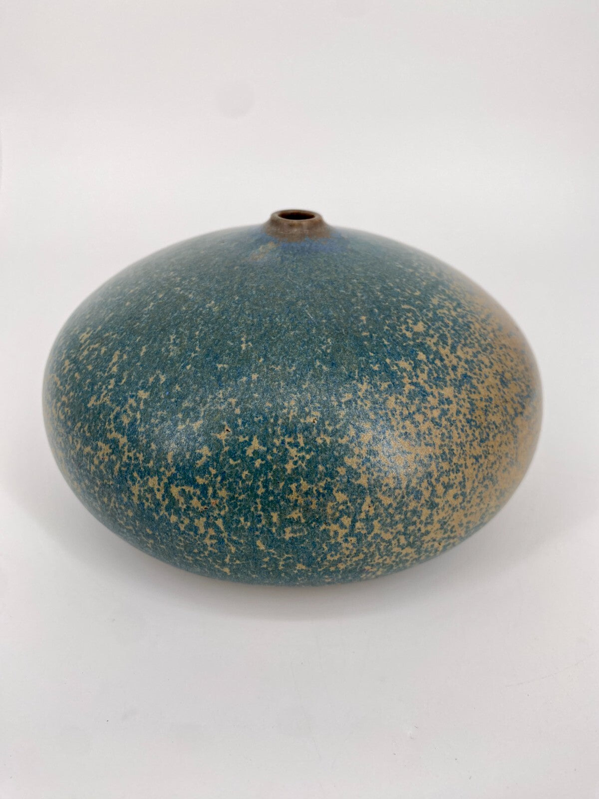 STUDIOKERAMIK VASE SCHWEDISCH KERAMIK STEINZEUG HANDARBEIT VINTAGE 70ER 60ER
