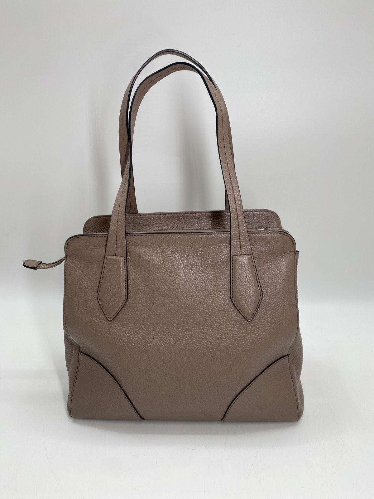 * COCCINELLE HANDTASCHE SHOPPER TASCHE LEDER GRAU
