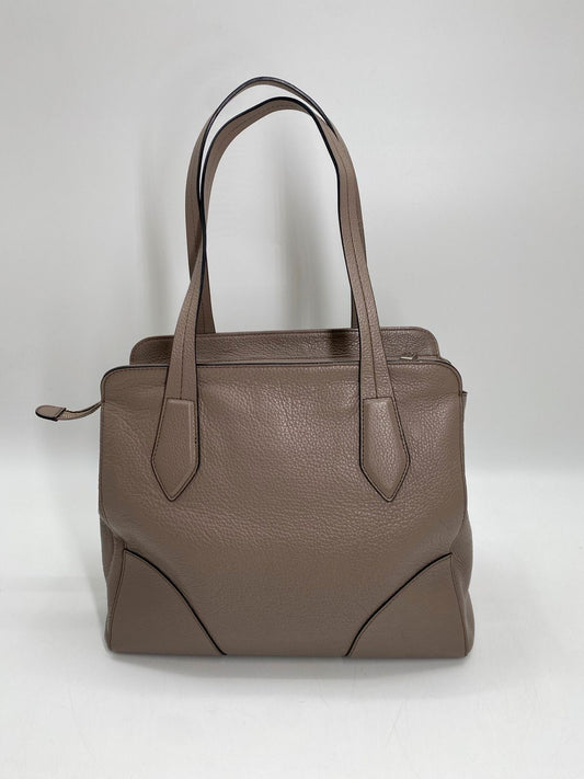 * COCCINELLE HANDTASCHE SHOPPER TASCHE LEDER GRAU