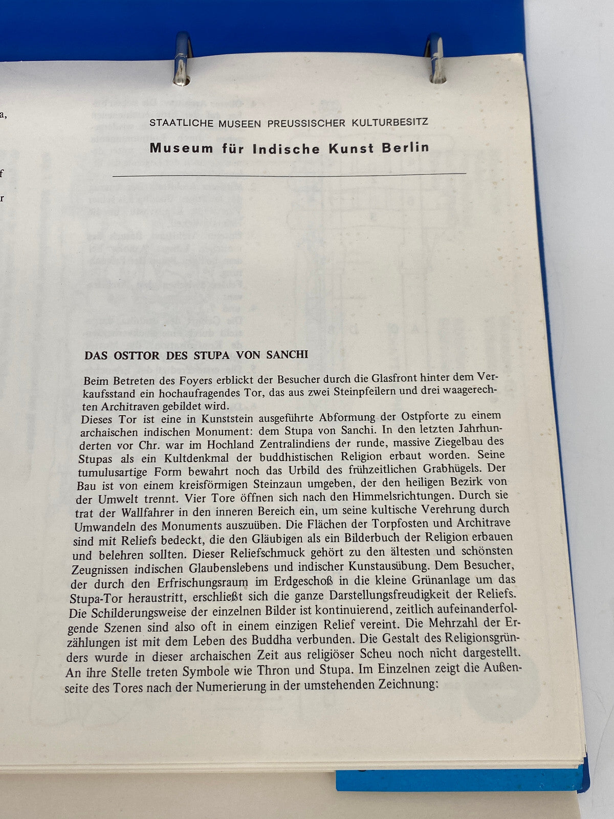 *STAATLICHE MUSEEN PREUSSISCHER KULTURBESITZ BERLIN RINGBUCH ORDNER SAMMELMAPPE