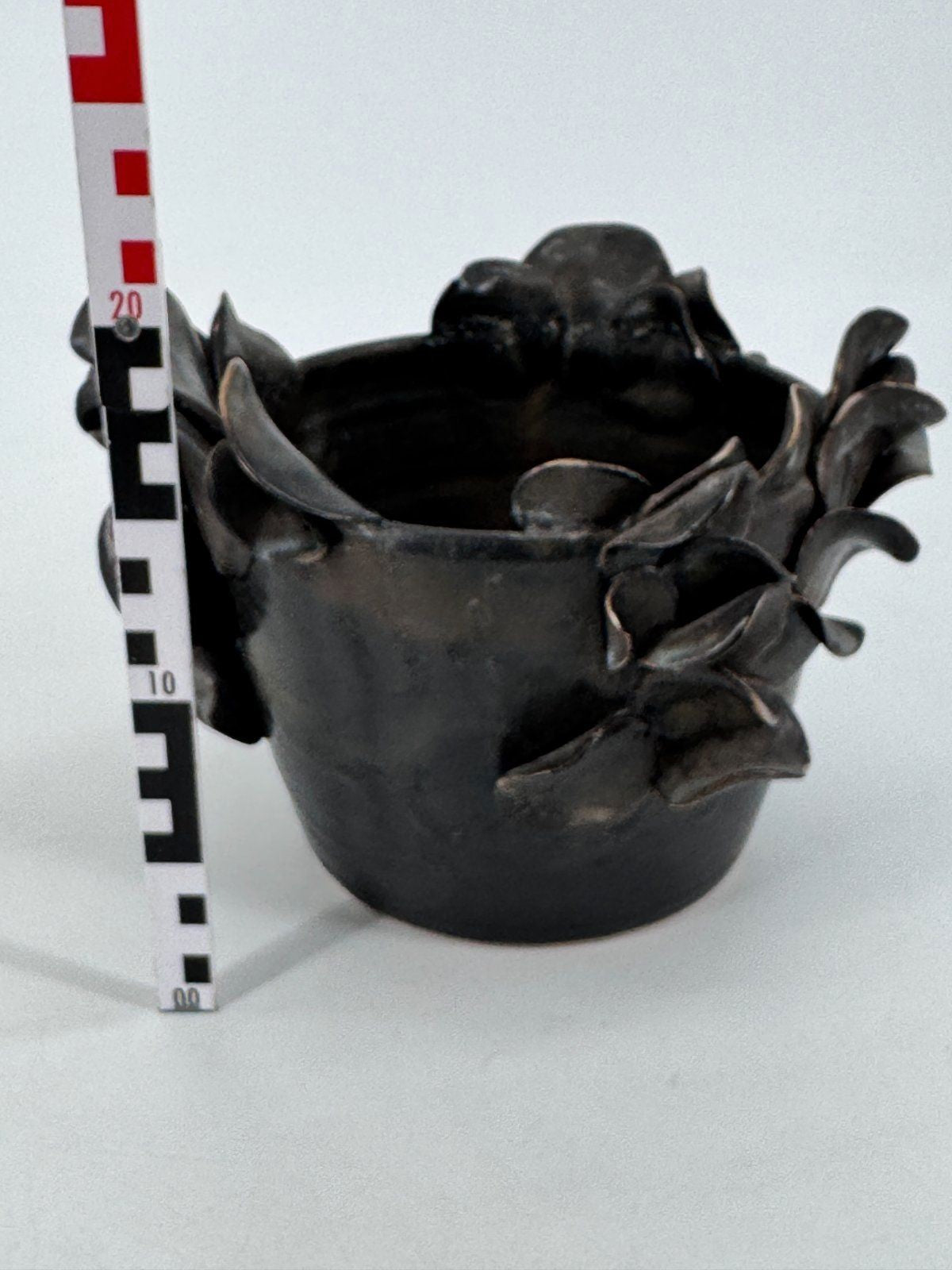 MID CENTURY SKULPTURALE STUDIO KERAMIK VASE BRUTALISMUS ORGANISCH