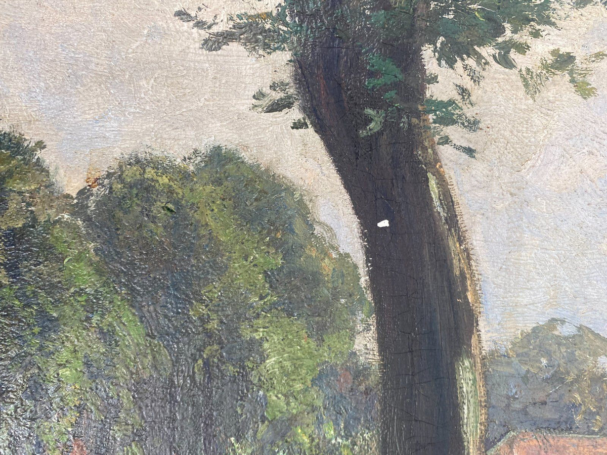 *ÖLGEMÄLDE GUSTAV KOKEN  LEINWAND REALISMUS AKADEMISMUS GENRE XXL