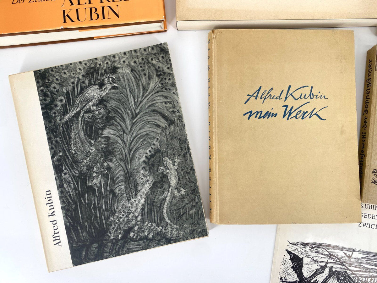*KONVOLUT BUCH ALFRED KUBIN KUNST TRAUM FIKTION FANTASIE