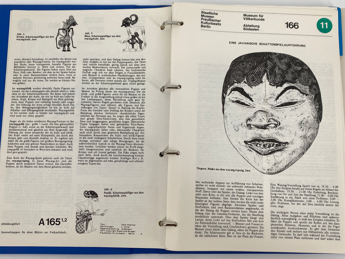*STAATLICHE MUSEEN PREUSSISCHER KULTURBESITZ BERLIN RINGBUCH ORDNER SAMMELMAPPE