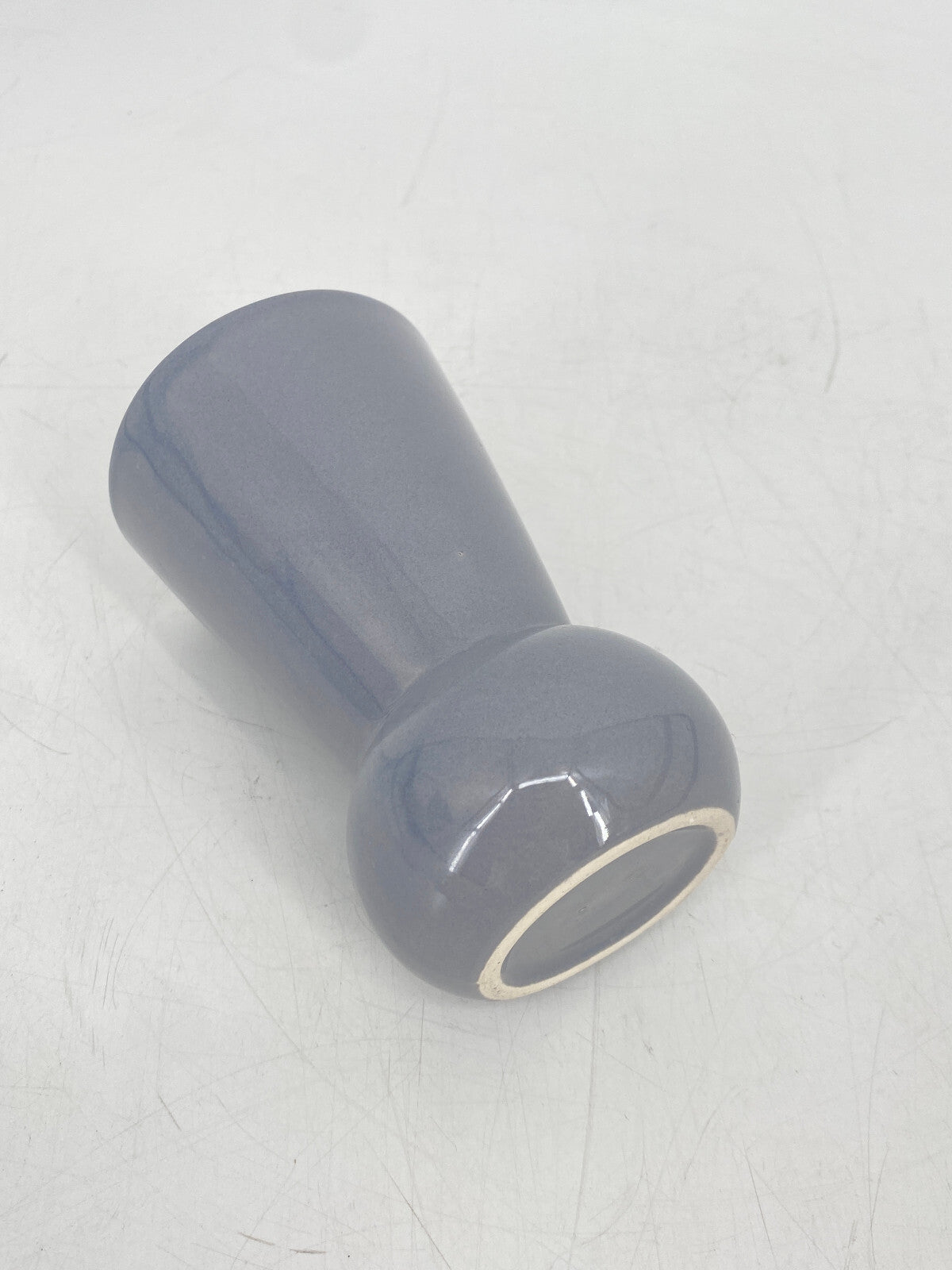 * KERAMIK 80ER JAHRE KRUG KARAFFE VASE BLAU GRAU VINTAGE POST MODERN