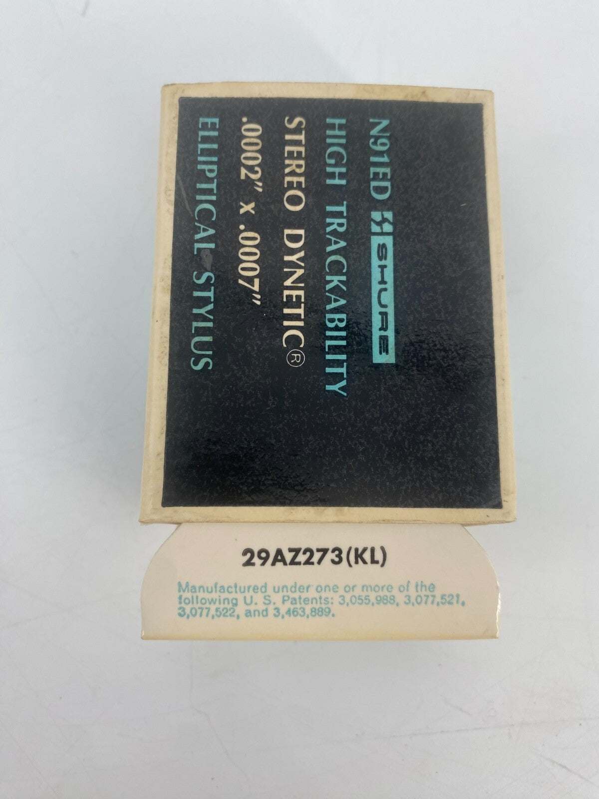 *SHURE SHURE M-91 ED ORIGINAL NADEL ERSATZNADEL TONABNEHMER OVP ORIGINAL
