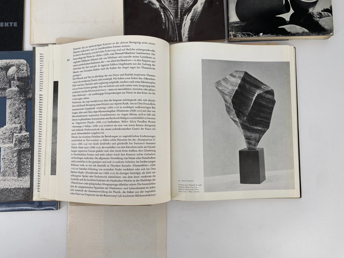 * KONVOLUT 13 BÜCHER MODERNE PLASTIK LICHT KINETISCHE KUNST KEMENY WOTRUBA