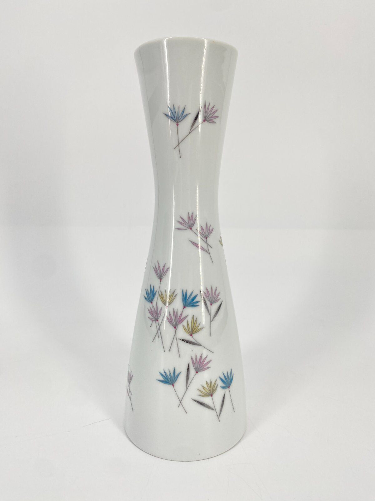 * ROSENTHAL GERMANY 2000 BLÜTENSPIEL VASEN GROß 25,5CM MINI 13CM