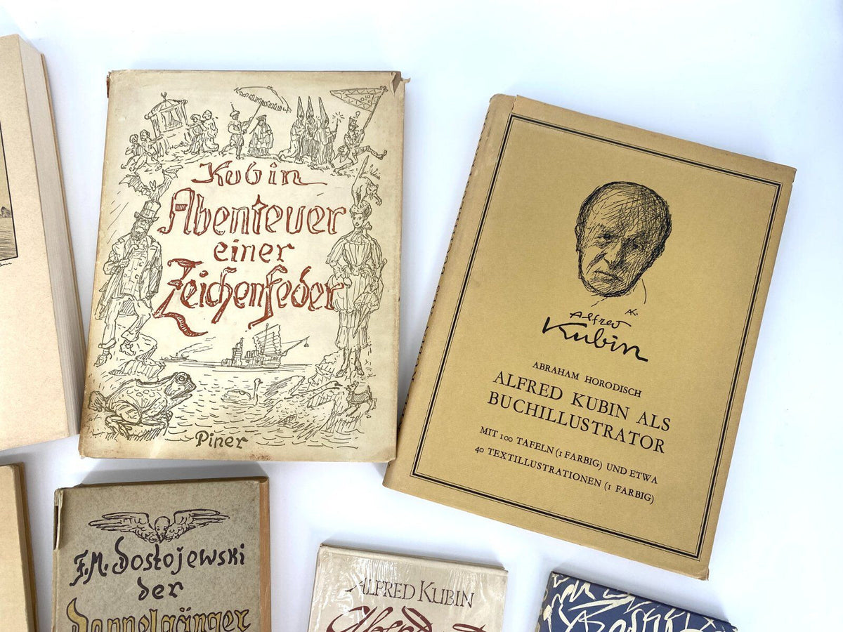 *KONVOLUT BUCH ALFRED KUBIN KUNST TRAUM FIKTION FANTASIE