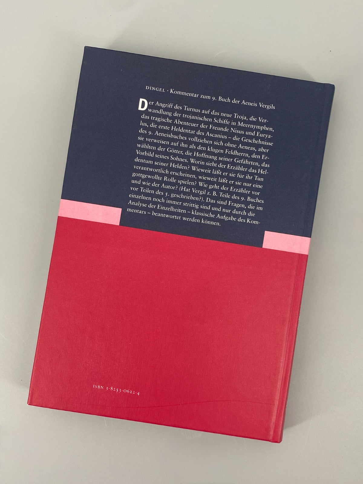 * BUCH JOACHIM DINGEL KOMMENTAR ZUM 9. BUCH DER AENEIS VERGILS C. WINTER 1997
