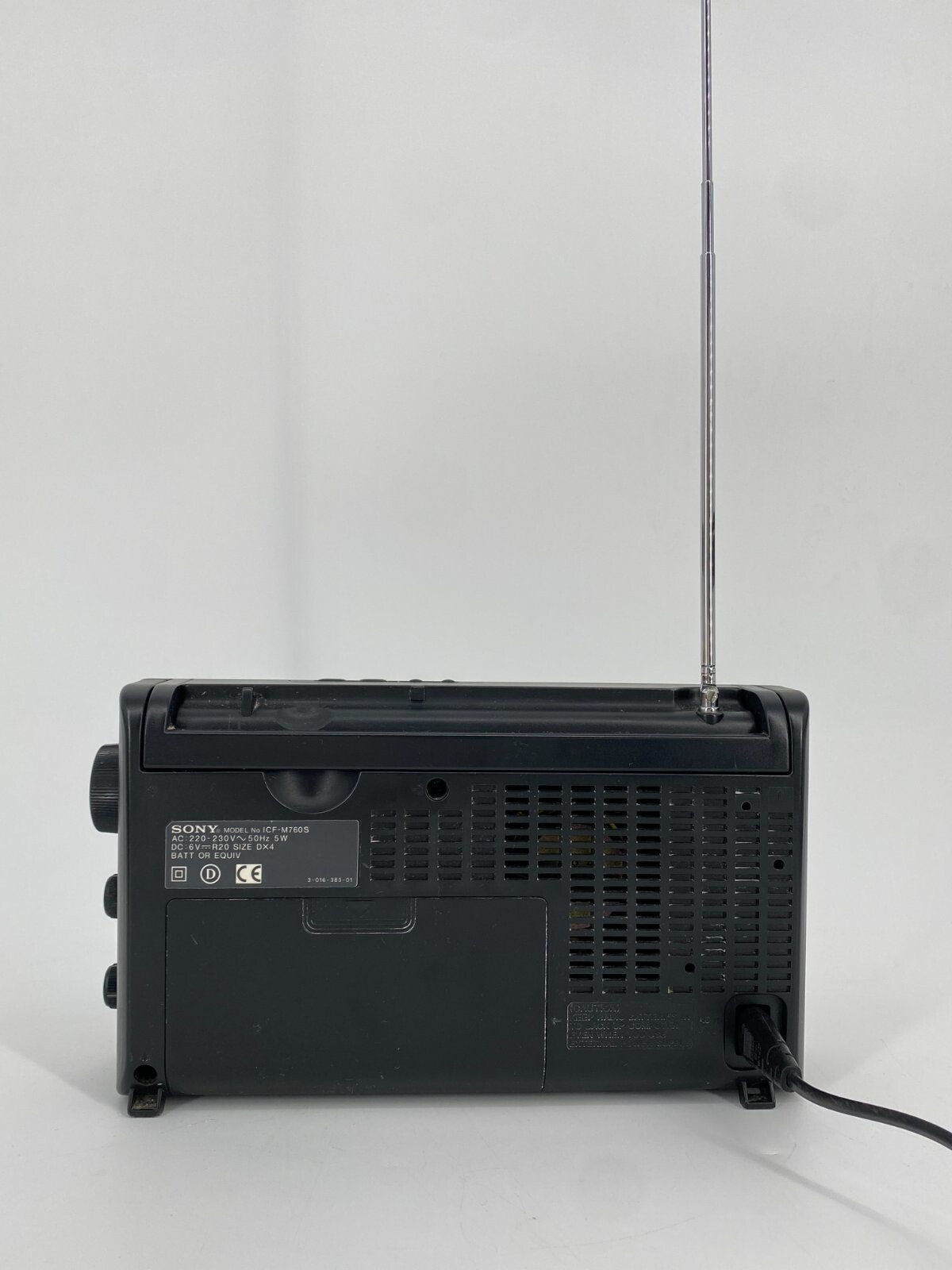 * RADIO SONY ICF-M760S 3 BAND UKW 90ER 1993 VINTAGE WECKER