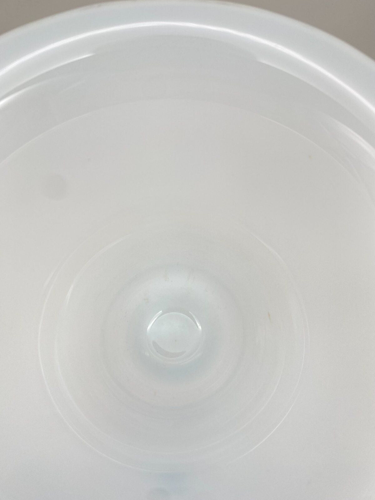 CHRISTINENHÜTTE SCHOTT ZWIESEL VASE BLUMENVASE WEIß OPALGLAS