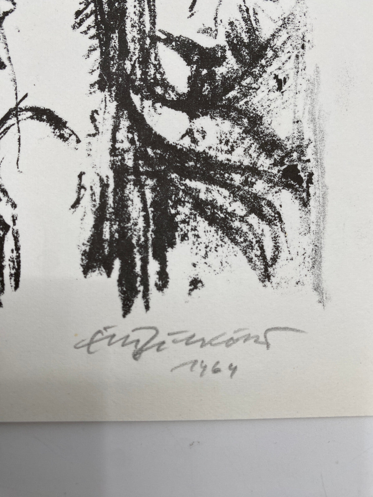 *PASSION CHRISTI ZEICHNUNG MAPPE 10 STÜCK AUFLAGE SIGNIERT 1964 EXPRESSIONISTISC