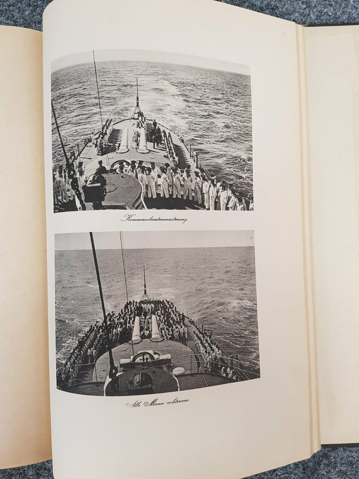 ERINNERUNG SPANIENREISE LINIENSCHIFF HANNOVER 1924 BUCH MILITARIA
