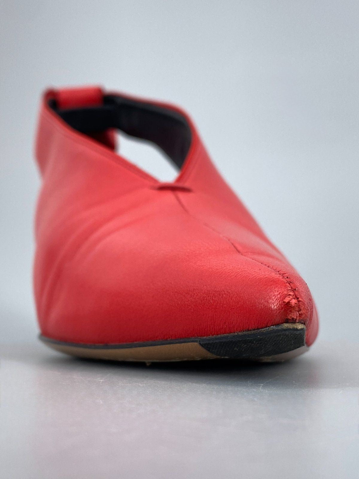 * DAMENSCHUHE CÉLINE PUMPS LEDER 39 FEUERROT ITALY PHOEBE PHILO