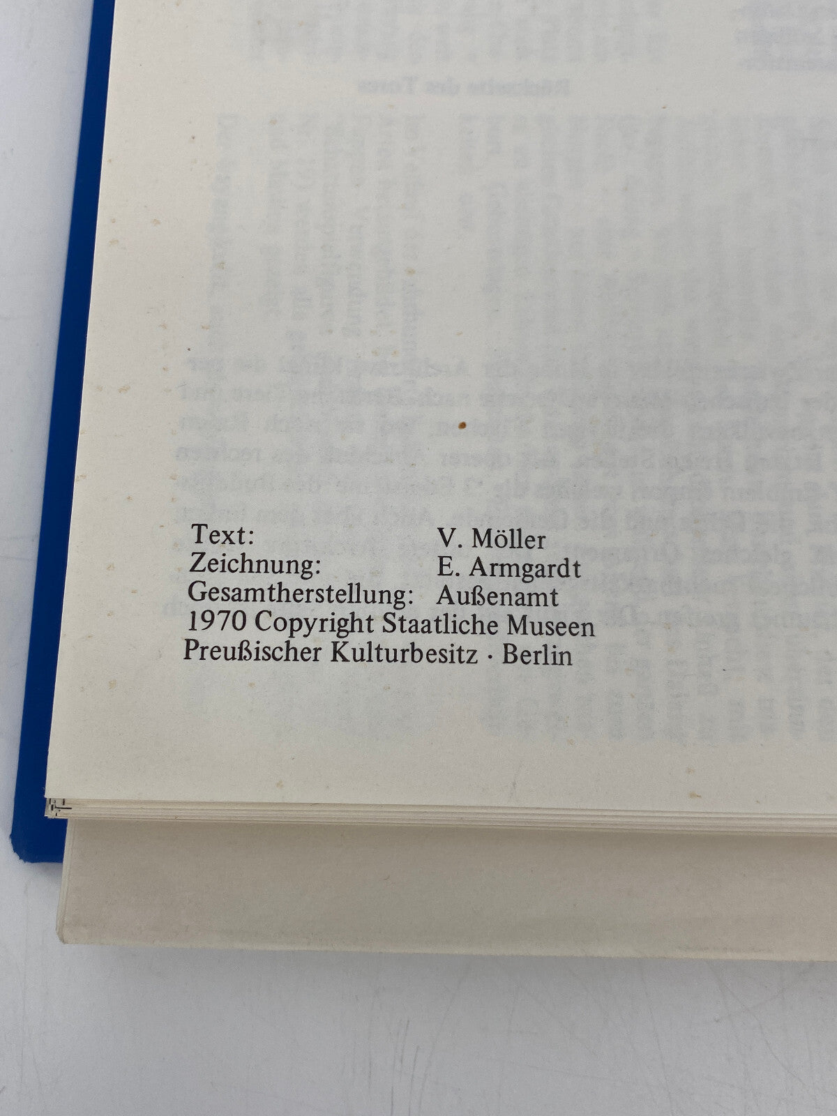 *STAATLICHE MUSEEN PREUSSISCHER KULTURBESITZ BERLIN RINGBUCH ORDNER SAMMELMAPPE