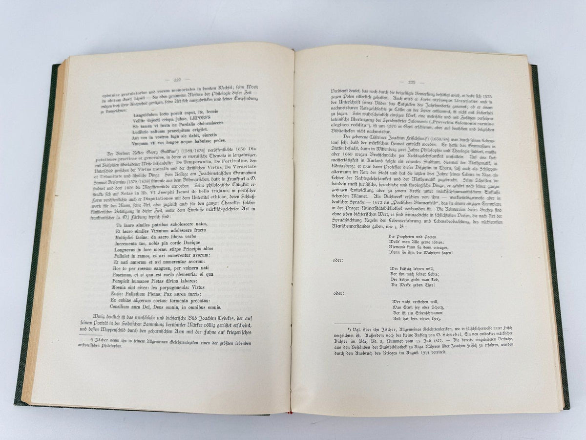 4X BÜCHER LANDESKUNDE DER PROVINZ BRANDENBURG BAND 1 BIS 4 1916
