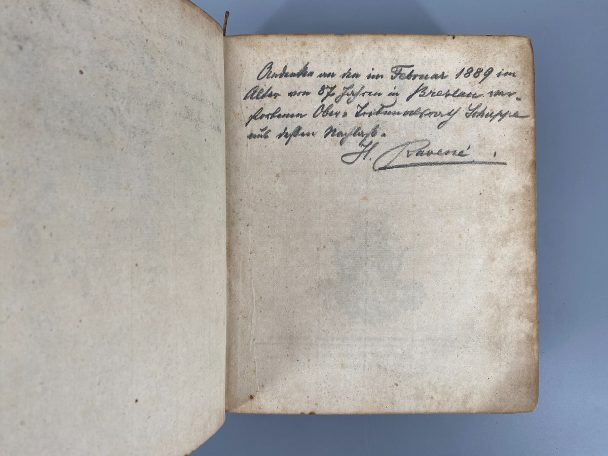 *BUCH THEORETISCH-PRACTISCHER COMMENTAR ÜBER DIE HEINECCISCHEN 1795 HÖPFNER