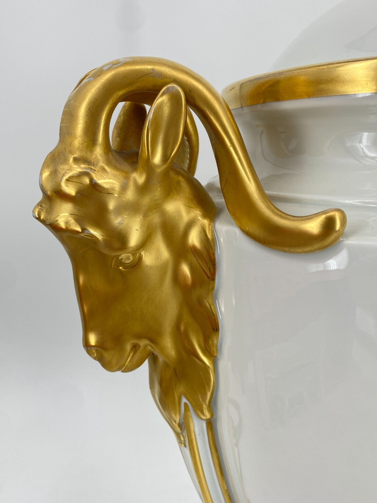 * TISCHLAMPE PORZELLAN LAMPE URNEN VASE WIDDERKOPF ROSENTHAL ANTIK