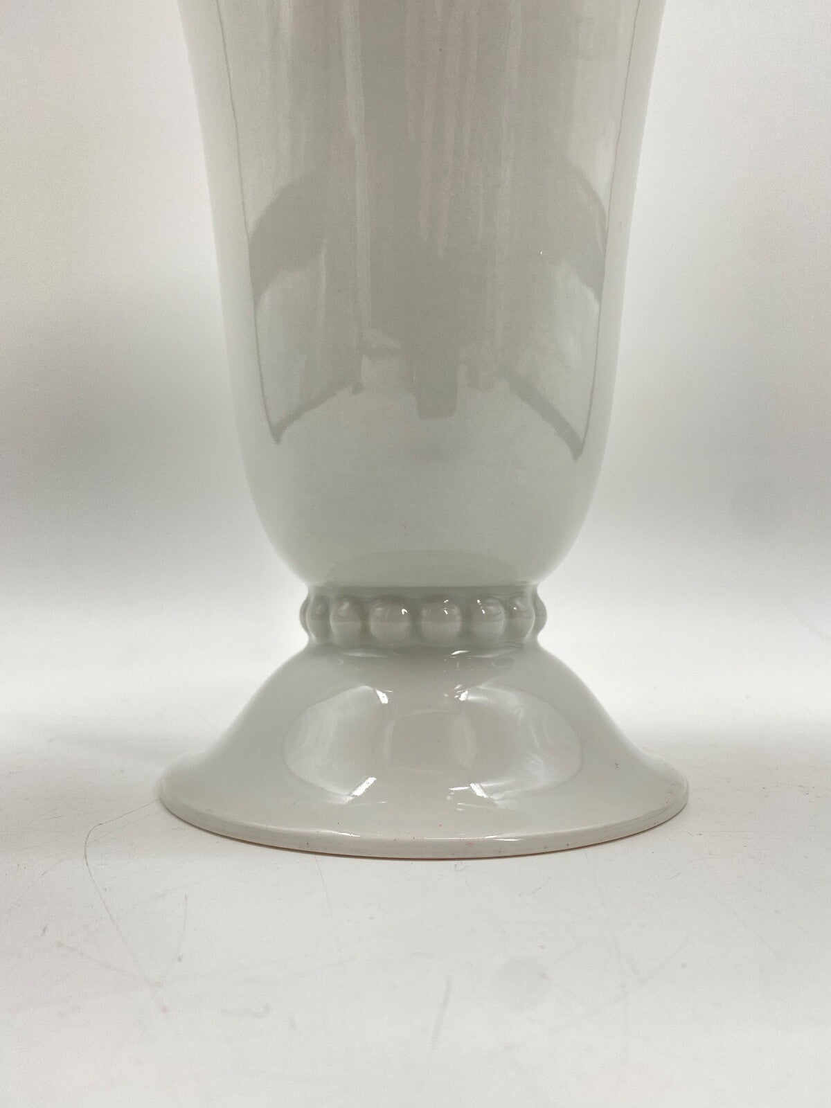 * VASE HUTSCHENREUTHER ÄLTESTE PORZELLAN FABRIK HOHENBERG WEIß VINTAGE
