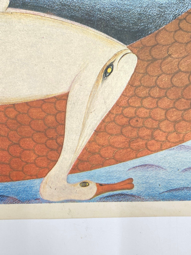 * FRIEDRICH SCHRÖDER SONNENSTERN KUNSTDRUCK SURREALISMUS KUNST 1959 50ER VINTAGE
