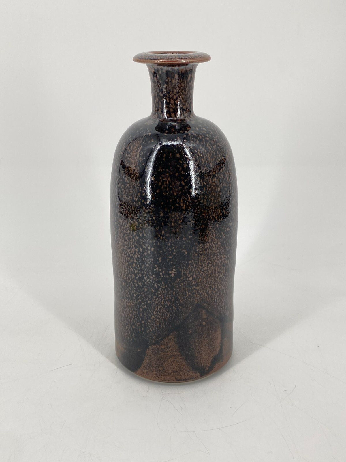 * STUDIOKERAMIK VASE ZYLINDER HORST KERSTAN GROSE KERAMIK KUNST
