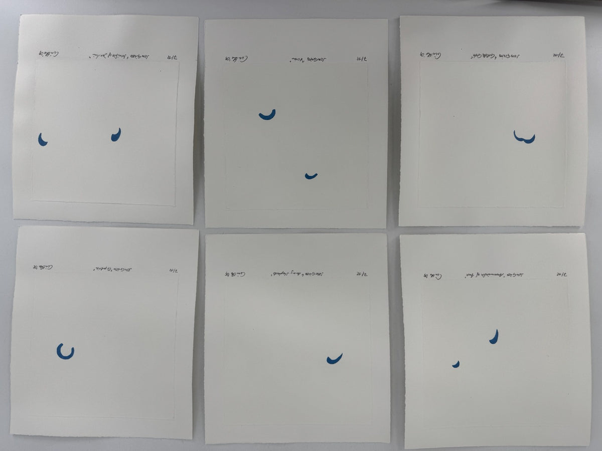 DETLEF GÜNTHER LITHOBOX 6 LITHOGRAFIEN CONTEMPORARY ART KUNST 2009 BERLIN