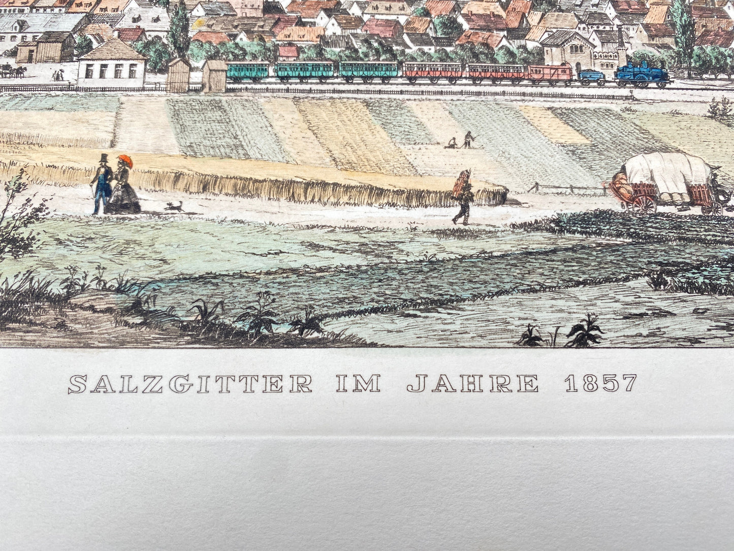 DEUTSCHER KÜNSTLER HEINZ WEHLISCH FARBRADIERUNG SALZGITTER 1857 HANDSIGNIERT