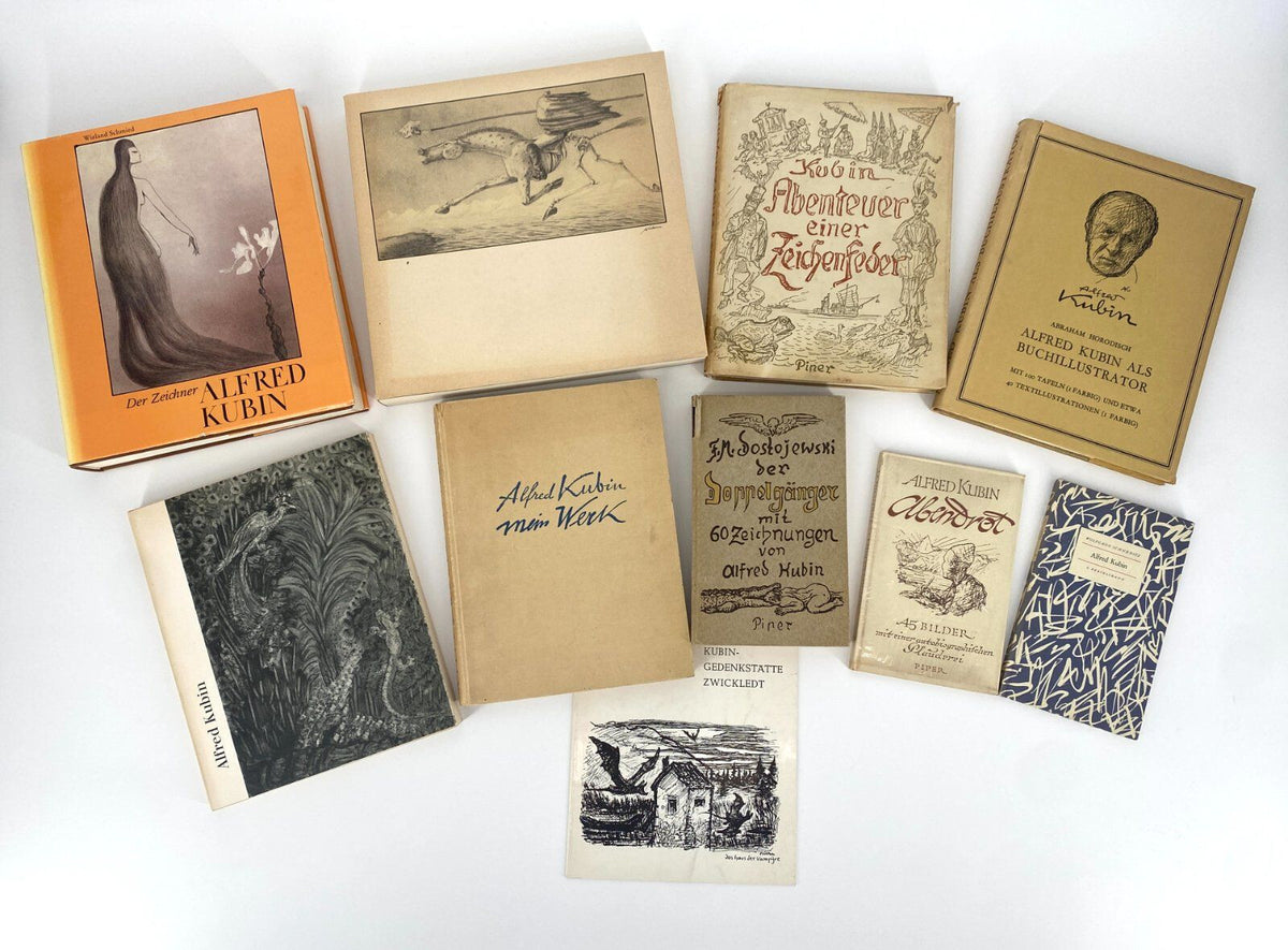 *KONVOLUT BUCH ALFRED KUBIN KUNST TRAUM FIKTION FANTASIE